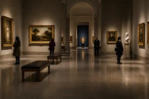 musée du louvre nocturne