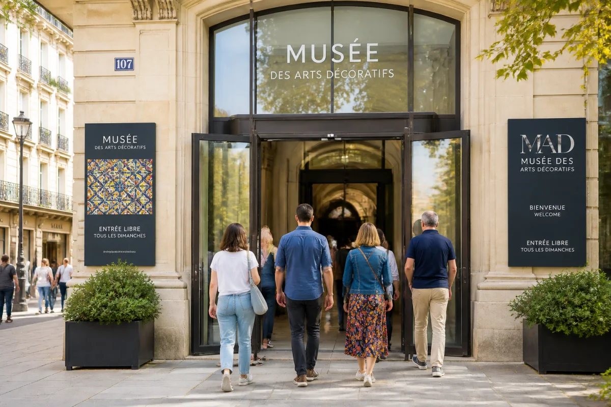 musée arts décoratifs gratuit dimanche