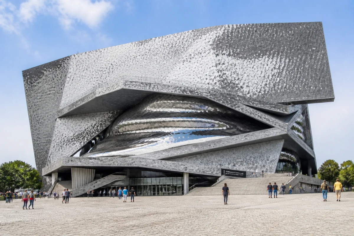philharmonie de paris architecture