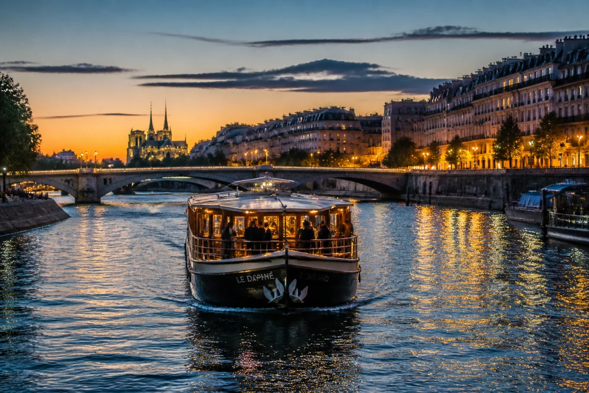balade en peniche paris