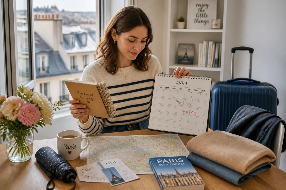 Préparer un voyage à Paris sans rien oublier