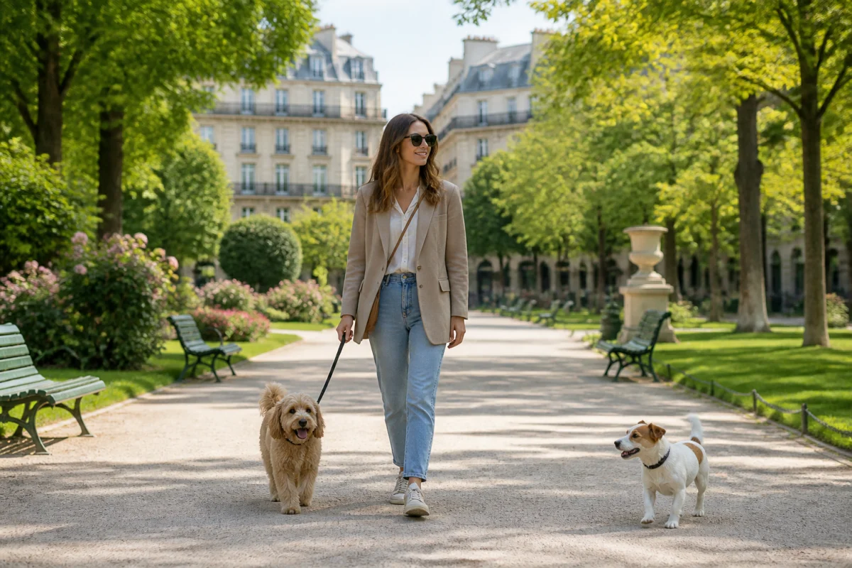 Promenade de chiens à Paris où aller selon son chien
